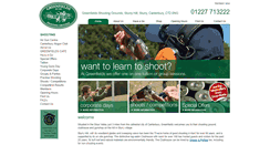 Desktop Screenshot of greenfieldsshooting.co.uk